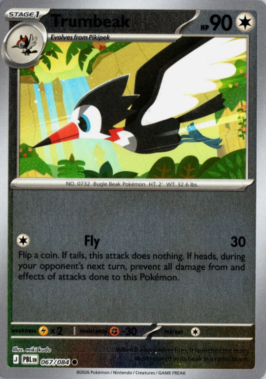 Producto - Trumbeak (067/084) [Mega Evolution: Pitch Black] Reverse Holo