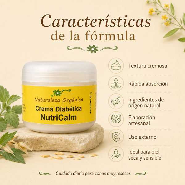 Producto - Crema NutriCalm - Hidratación Natural para Piel Seca y Sensible - 5
