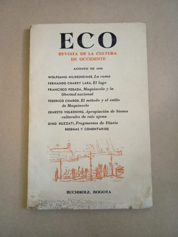 Producto - Eco #76 - Hildesheimer Charry Lara Posada Chabod - Agosto 1966