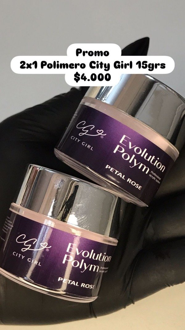 Producto - 2X1 Polímero City Girl 15 GRS  SURTIDO