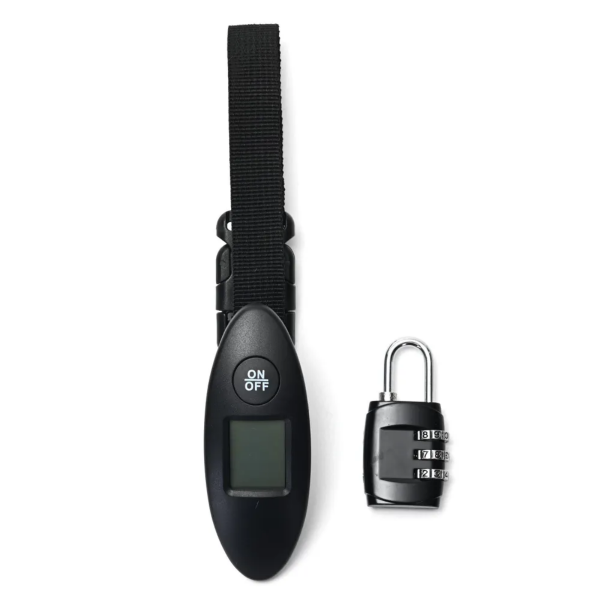 Producto - COMBO: Balanza Digital para Equipaje + Candado de Seguridad de 3 Dígitos - 1