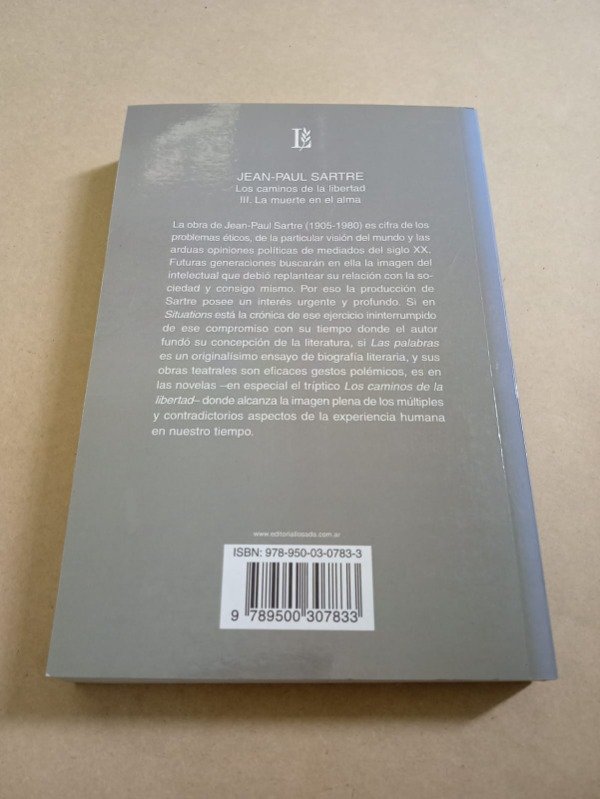 Producto - Los caminos de la libertad #3 La muerte - Jean-Paul Sartre - Losada 2008 - 1