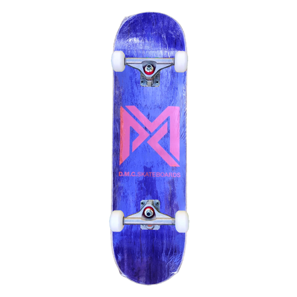 Producto - Skate Profesional Tabla DMC Completo - Violeta y rojo - ENVÍO GRATIS