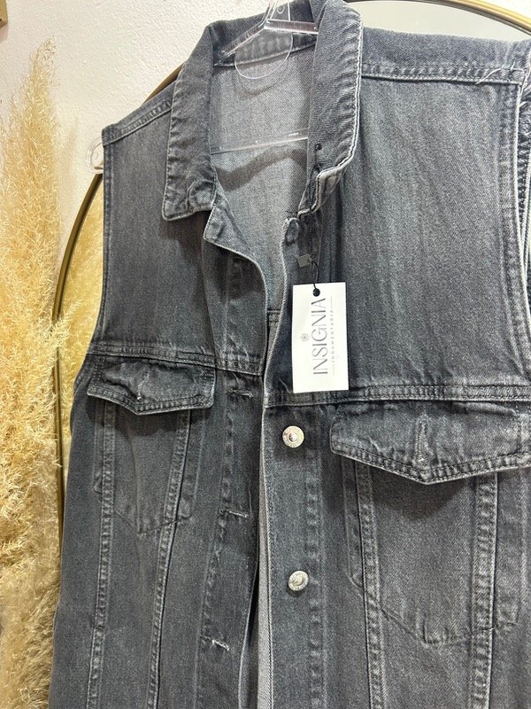 Producto - CHALECO denim gris - 4