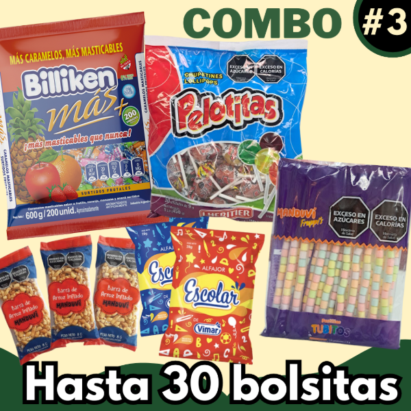 Producto - COMBO DE GOLOSINAS #3