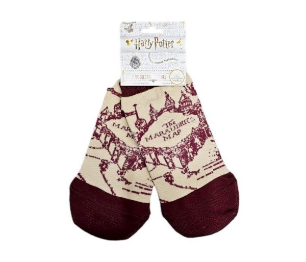 Producto - Medias Soquetes Mapa del Merodeador Harry Potter Oficial