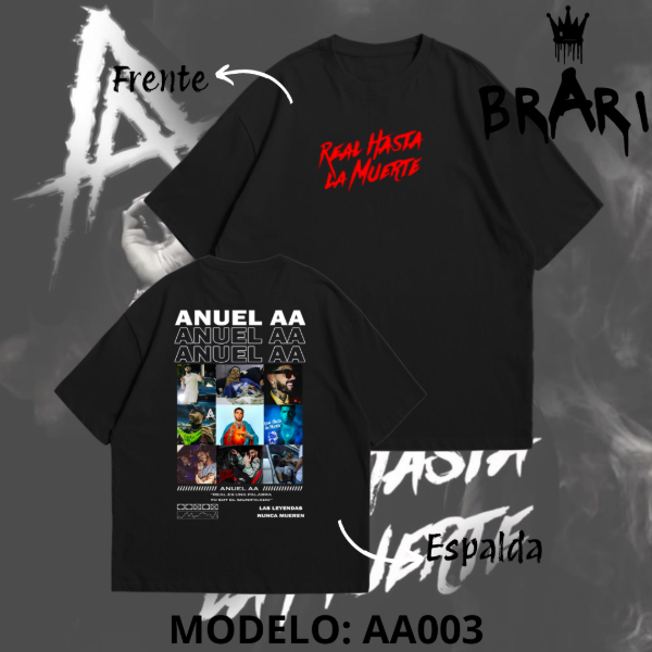 Anuel AA Capsula Remeras — imagen 4