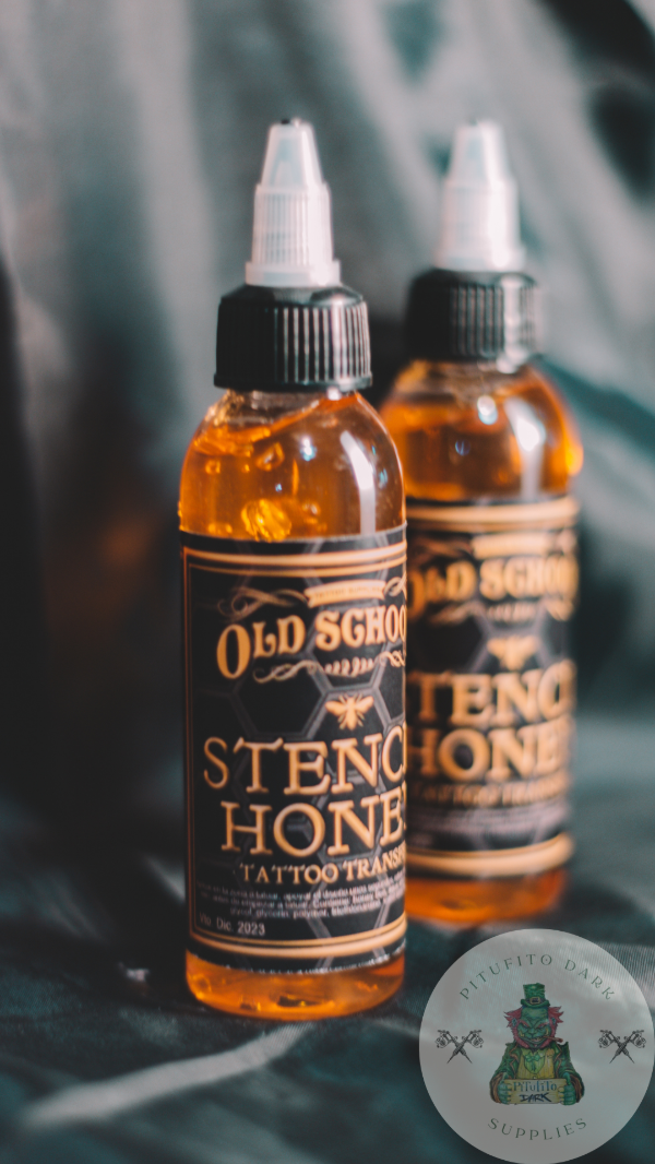 Producto - Stencil old school honey 75cc transfer tattoo