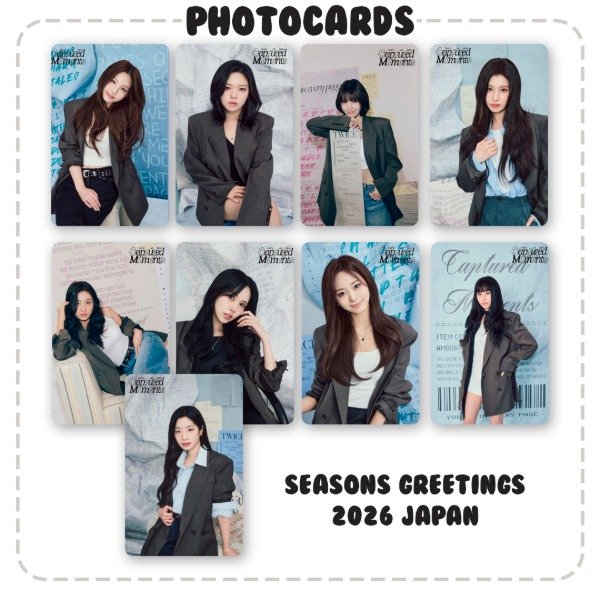 Producto - PHOTOCARDS TWICE SSGG 26 JAPAN