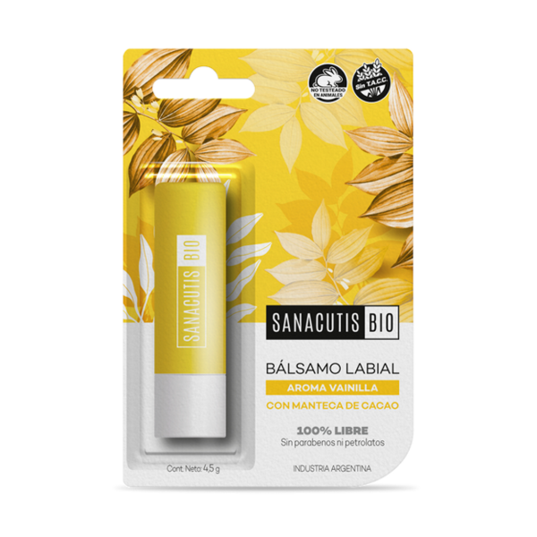 Producto - SANACUTIS BALSAMO LABIAL BIO AROMA VAINILLA (975B)