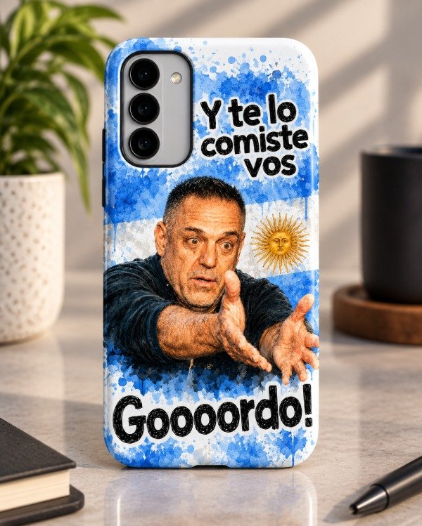 Producto - Funda Ricardo Iorio // Y te lo comiste vos goooordo