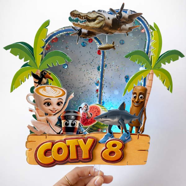 Producto - Cake toppershaker con luz