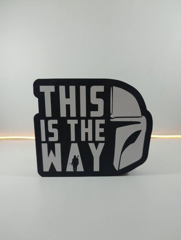 Producto - Lightbox - Caja de Luz Led The Mandalorian