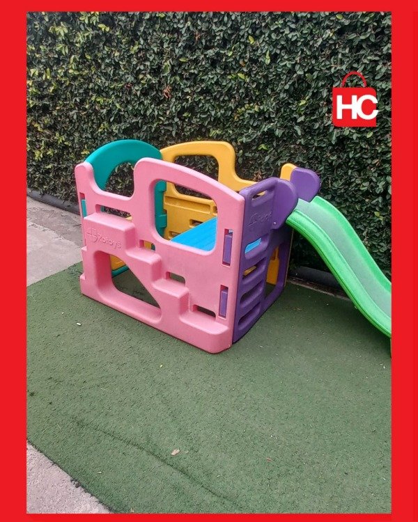 Producto - Plaza de juegos / Mangrullo con tobogán Rotoys - Diversión total en el patio - 7