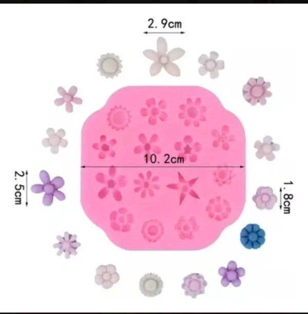 Producto - Molde Flores 3541 - 0
