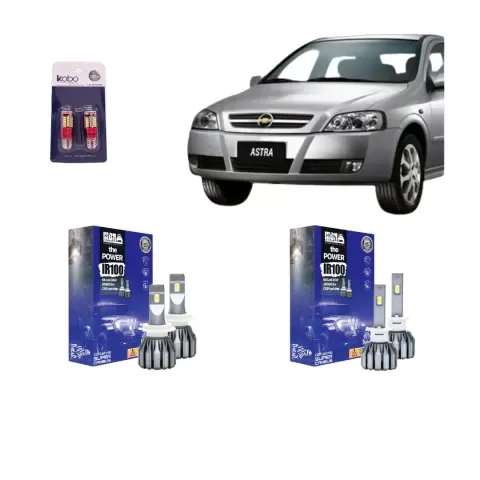 Producto - Kit Cree Led IR100 Luz Baja Y Alta Chevrolet Astra