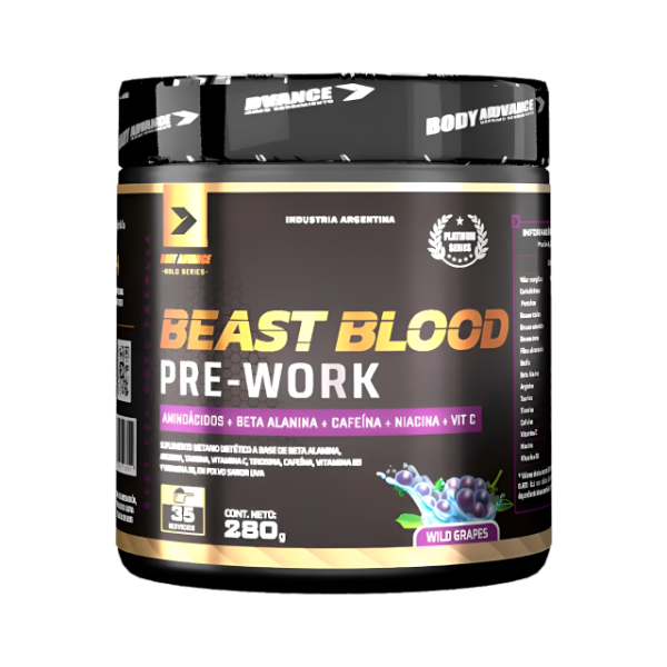 Producto - BEAST BLOOD PRE ENTRENO - Body Advance - 0