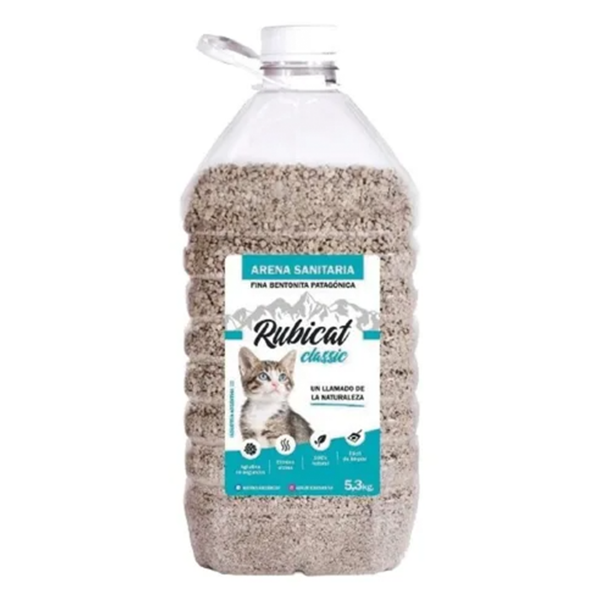 Producto - Piedras Sanitarias Arena RUBICAT CLASSIC 5,3 kg