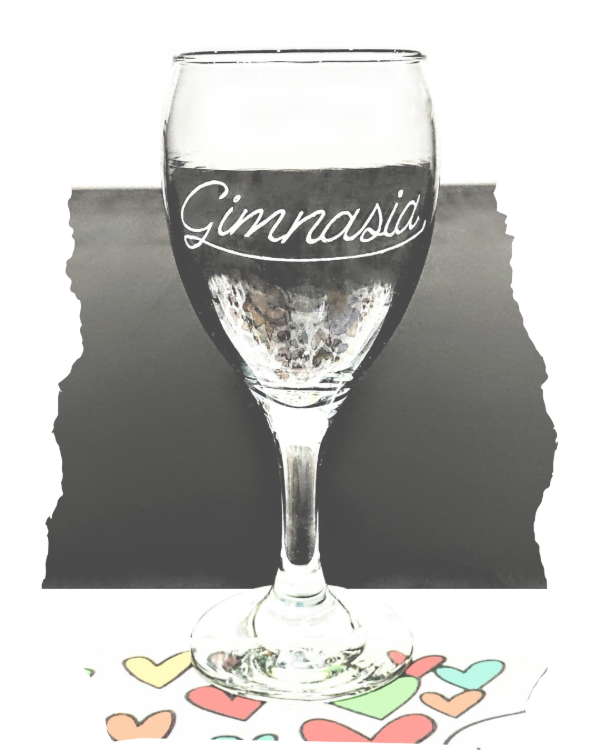 Producto - Copa de vino Gimnasia Esgrima La Plata