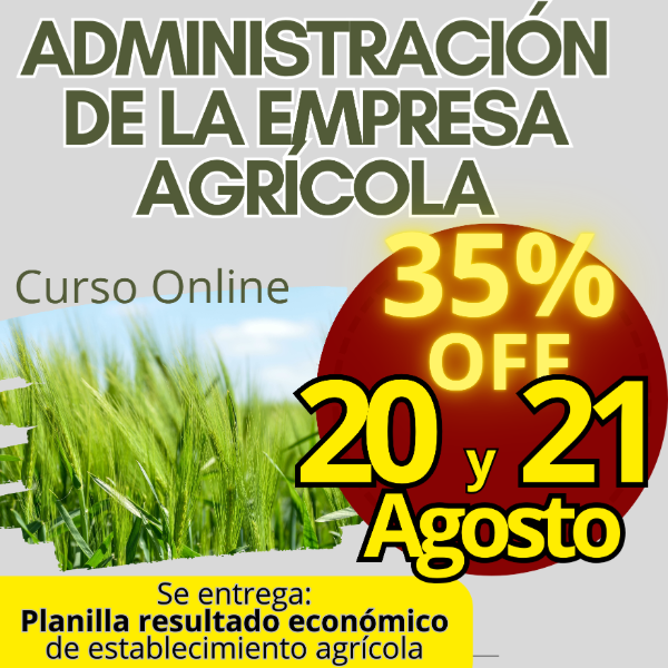 Producto - Curso Online Administración de la empresa agrícola
