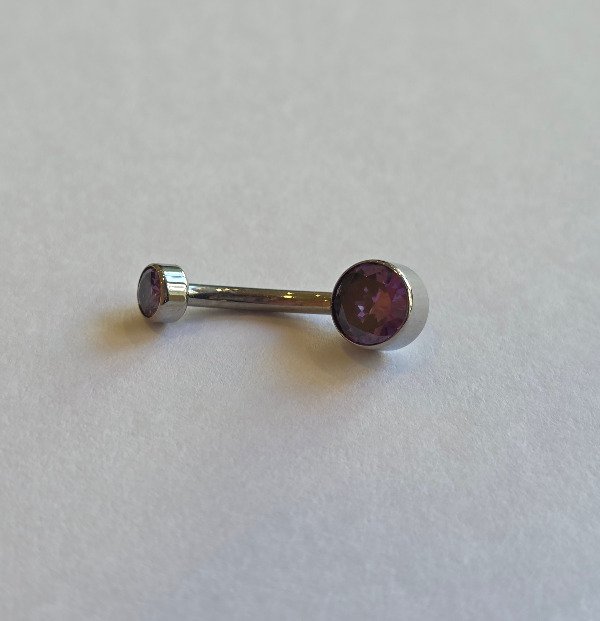 Producto - Navel minimalista con cristal varios colores - 2