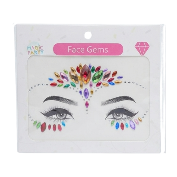 Producto - Gemas adhesivas para rostro x unidad - 3