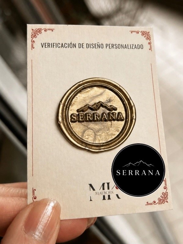 Producto - Sello de bronce personalizado individual - 12