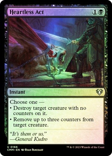 Producto - Heartless Act (Foil)