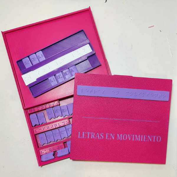 Producto - Set de Letras Móviles  - Braille y Visual - - 1