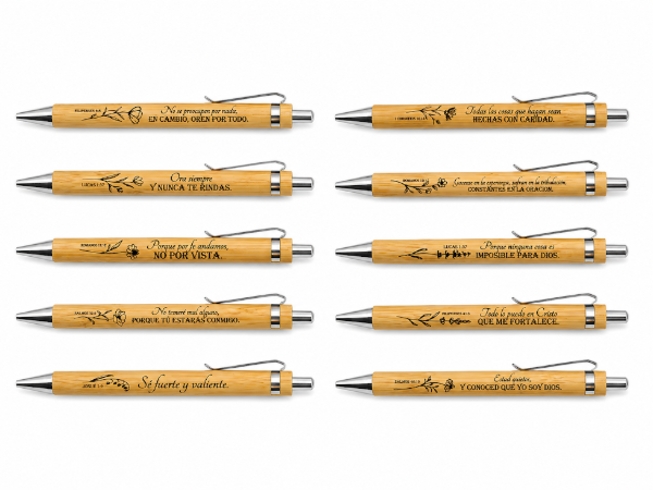 Producto - Biromes de simil madera bambu PROMO X6 UNIDADES