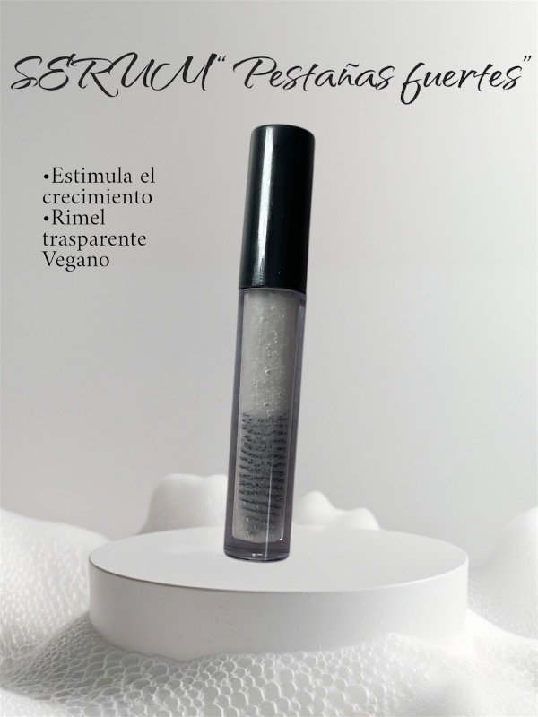 Producto - SERUM -Pestañas y cejas fuertes-  rímel trasparente