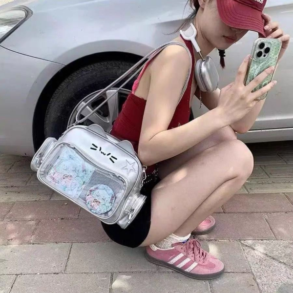 Producto - Bolso Mochila Ita Cat Silver