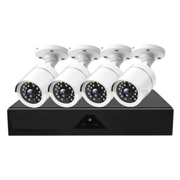 Producto - Kit 4 Cámaras Seguridad Dinax Dx-dvrx4p Kit Dvr Hd 1024p