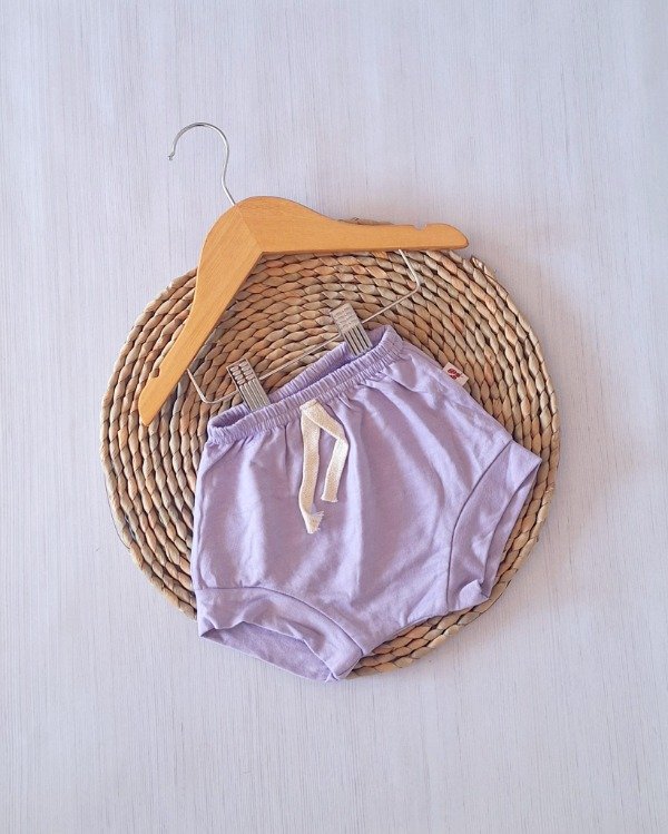 Producto - Short Pañalero Jersey Lila