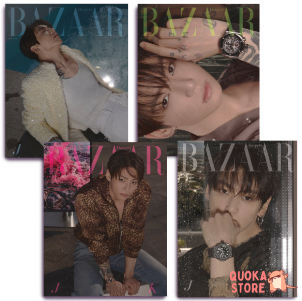 Producto - Set de Postales Jungkook x Bazaar - BTS