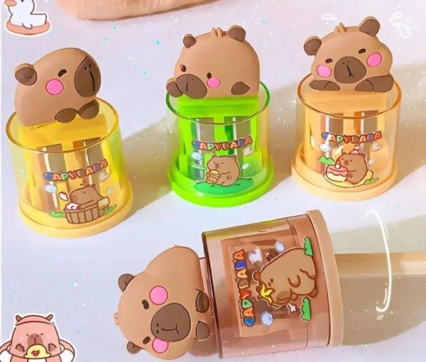 Producto - Sacapunta capibara doble