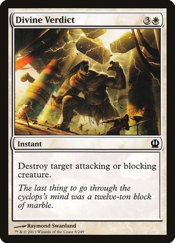 Producto - Divine Verdict  Theros