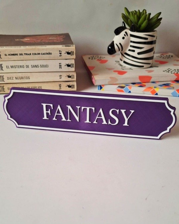 Producto - Cartel organizador "Fantasy"