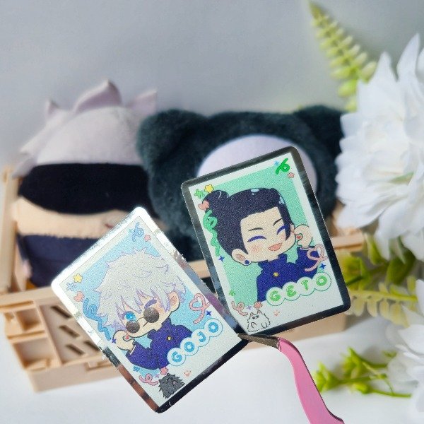 Producto - Sticker Vinilo Plateado - SatoSugu Polaroid