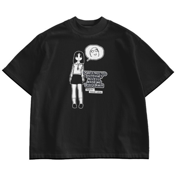 Producto - REMERA OSAKA INTERNET ACCESS OVERSIZE