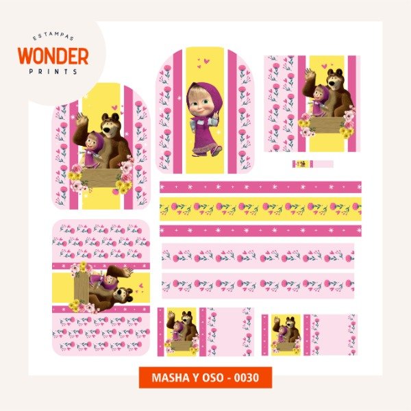 Producto - set jardin + mochi masha y oso 0030