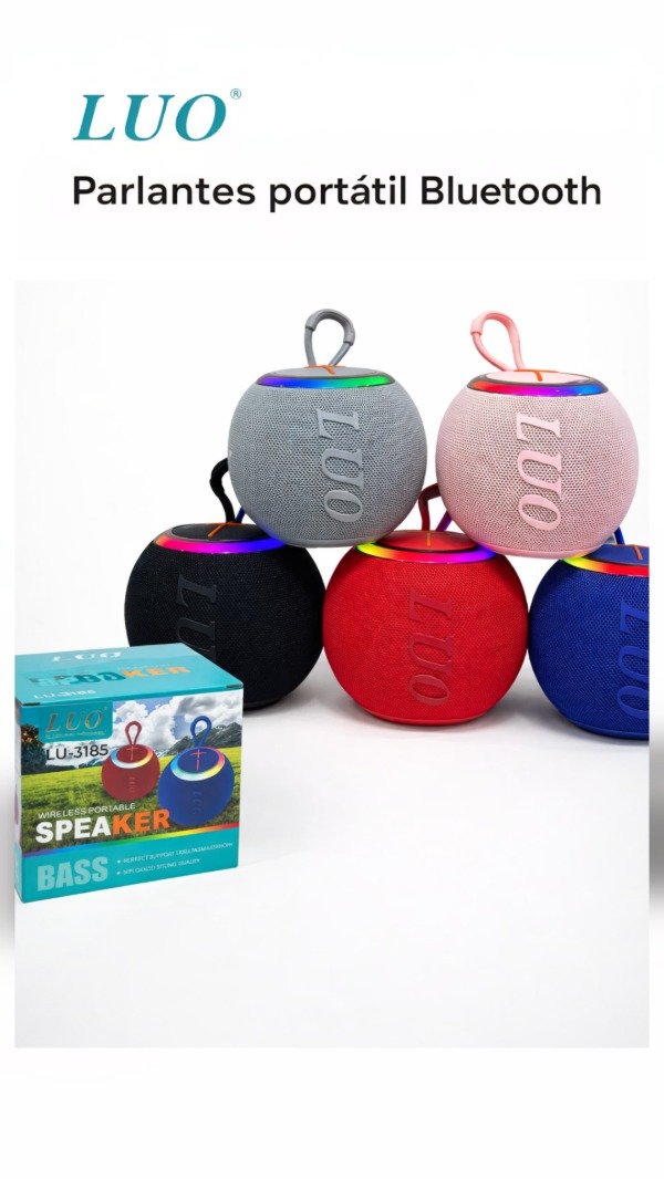 Producto - Parlante portátil Bluetooth 3185 - 0