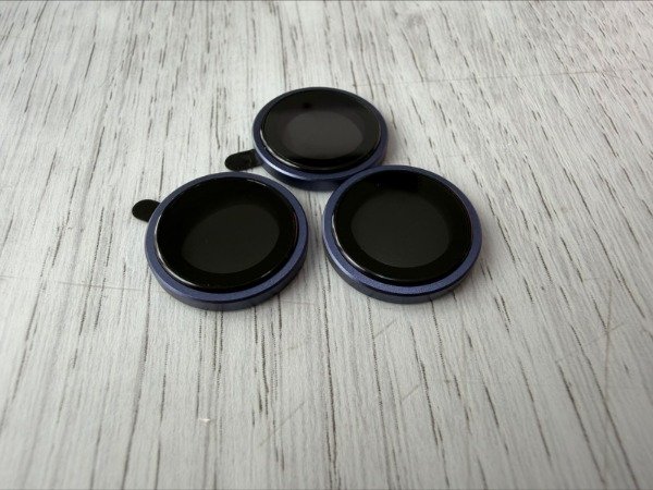 Producto - Vidrios templados para camaras premium metalizados azul