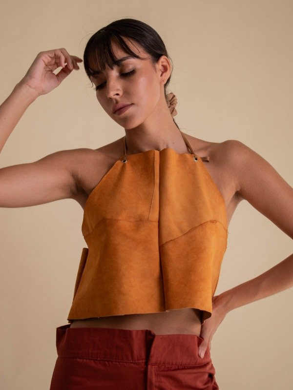 Producto - TOP CUERO CABRA