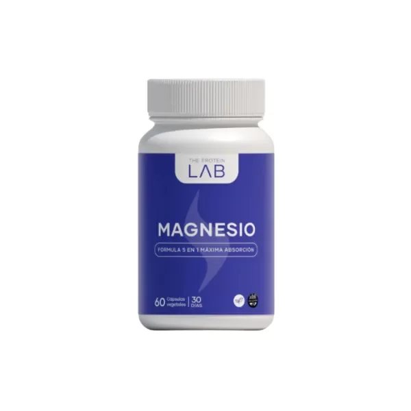 Producto - Magnesio The Protein Lab Wellness Series en cápsula Sin sabor de 60 uni - 0