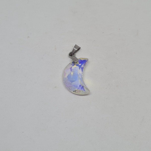 Producto - Dije cristal tornasolado luna