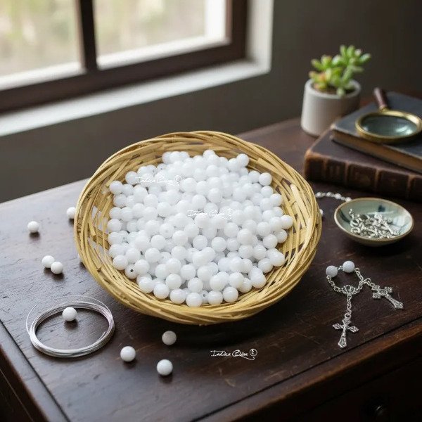 Producto - Bolitas Cuentas Acrílicas 8mm x 100 Unidades