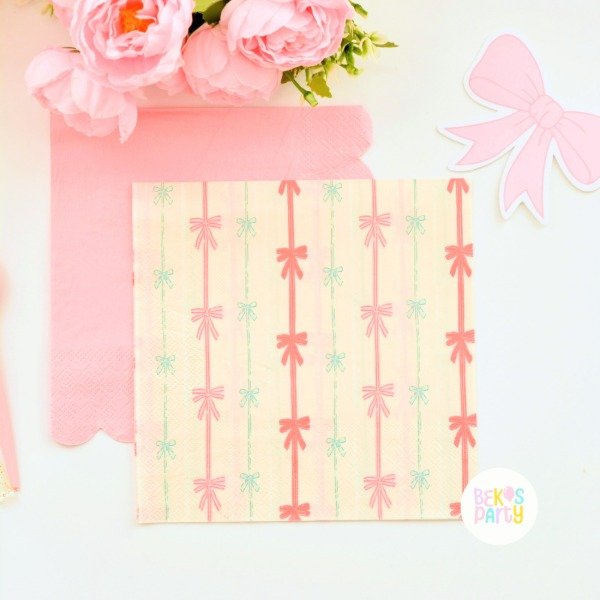 Producto - Servilleta Moños Coquette x 10