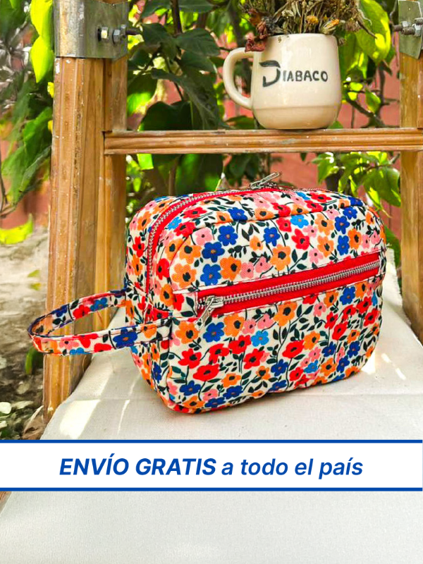 Producto - Neceser Isotérmico - Flores Retro
