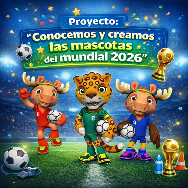 Producto - Proyecto: "Conocemos y creamos las mascotas del mundial 2026" - DC 2023
